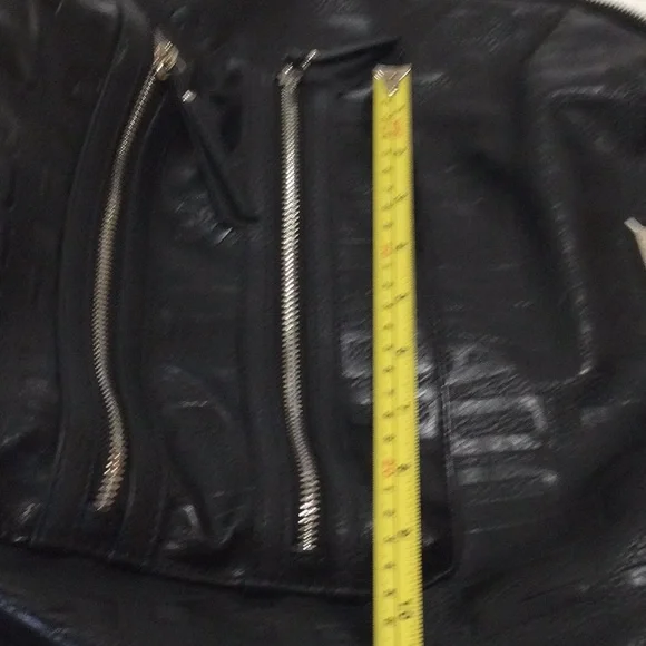 EUC Black and Silver Steve Madden Monogram Backpack - Picture 11 of 15